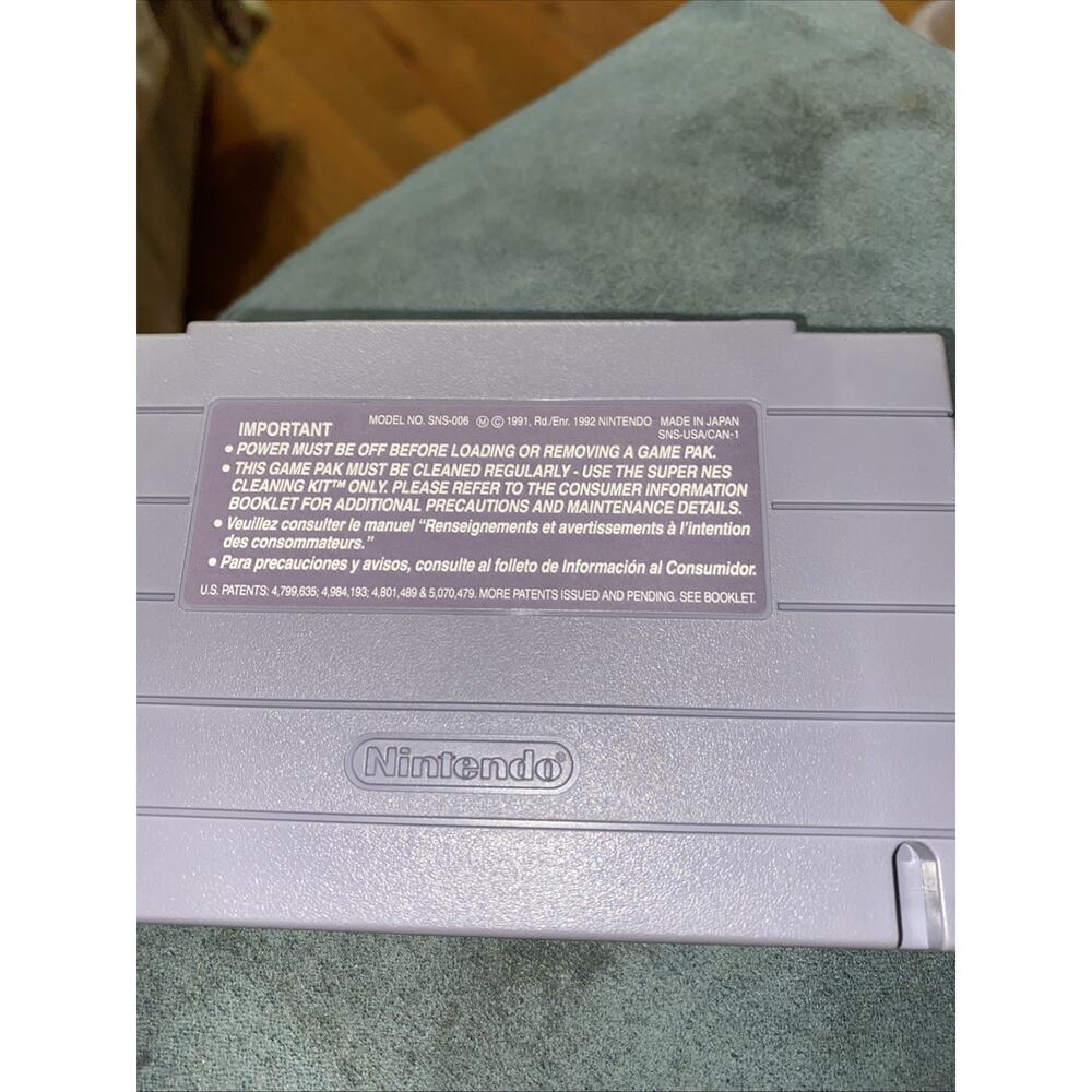 Bugs Bunny Rabbit Rampage SNES Game Only Tested Very Good Condition - Picture 2 of 2